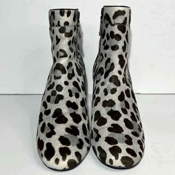 Cole Haan Arden Grand Bootie Boots in Mercer Ocelot Black Grey Print‎ Size 10 - Picture 3 of 6